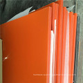 Insulação elétrica Placa laranja / preta de excelente qualidade